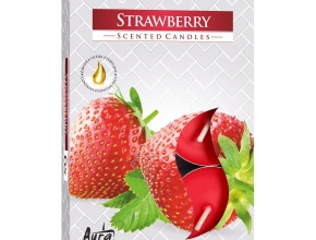 Sv.Cajova aromatická (bal.6) 11gr/4hod P15-73 Strawberry