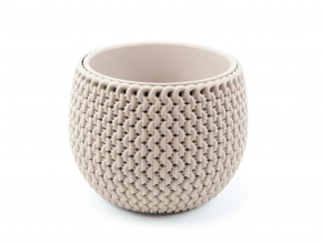 Kvetináč s vnútrom DKSP180 Splofy Bowl mocca