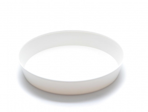 Podložka / Miska pod kvetináč 12 cm Biela