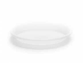Podložka / Miska pod kvetináč priehľadná 16 cm