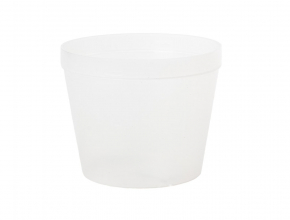 Kvetináč priehľadný 12 cm