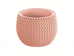 Kvetináč s vnútrom DKSP240 Splofy Bowl broskyňový