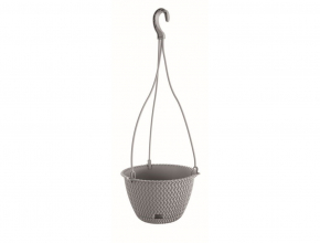 Závesný kvetináč / obal DSPW270 SPLOFY sivý