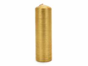 Sv.Drapana 60/200 valec Sviečka 480gr zlata