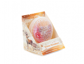 Sv.Winter Reindeers 75 dysk Sviečka 100gr