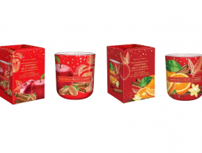 Sv.Sklo Christmas Fruit garden Sviečka vonava 150gr/35hod.
