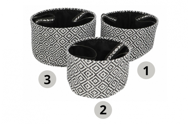 SE12M110-14BL/3 Kosik textil.