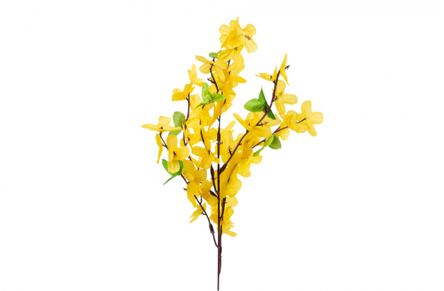 R.TM0707 KS CENA ZA KS Zlaty dazd x7 s listkami 54cm