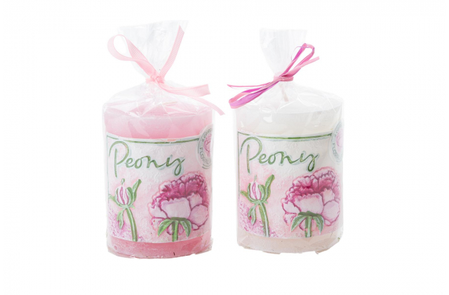 Sv.Peony 70x90 valec Sviečka 340gr