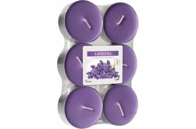 Sv.Cajova aromatická (bal.6) 38gr/8hod P35-6-79 Lavender
