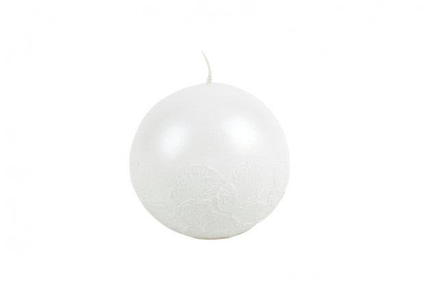 Sviečka guľatá 60 Lawa 1/2 metal perleť