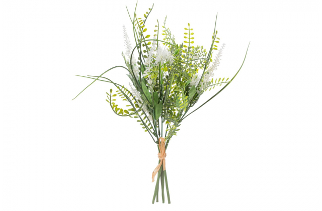 Umelá kytica/ trs trávy s doplnkom