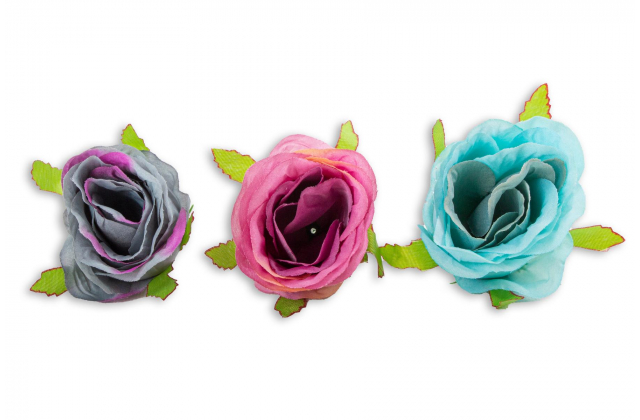 Umelé hlavy kvetov - vencovka RUŽA