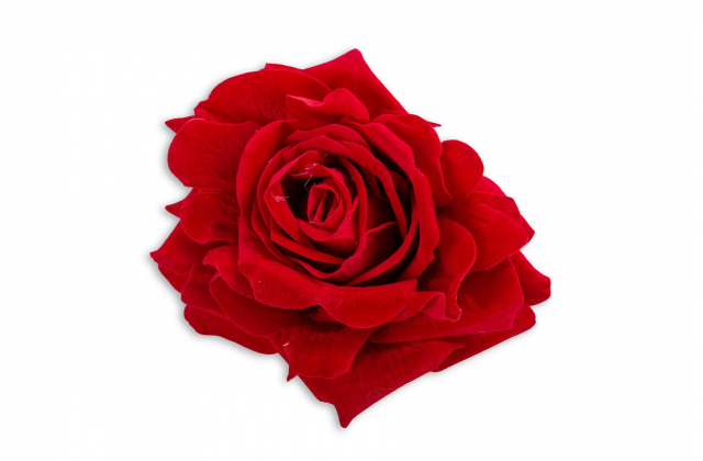  Umelé hlavy kvetov - vencovka RUŽA ZAMATOVÁ