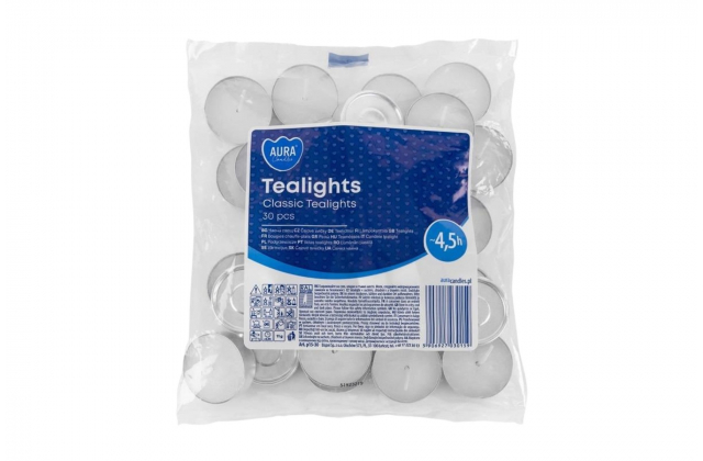 Čajové sviečky (bal30) 4,5hod- P15-30