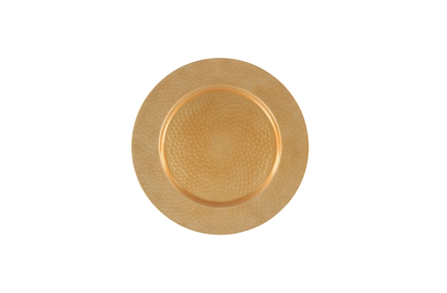 16X005 Tanier podnos plast. medená