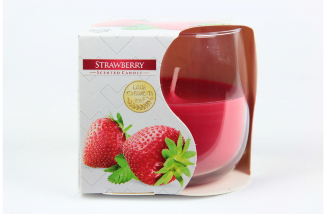 Sv.sklo SN71-73 Sviecka vonava 130gr/24hod Strawberry