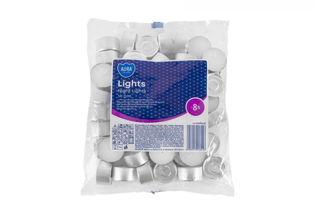 Čajové sviečky (bal50) 8hod- P30-50