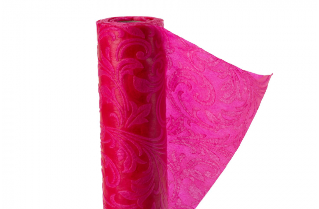 Vlizelin tmavo-ružový 3D 50cm/4,5m