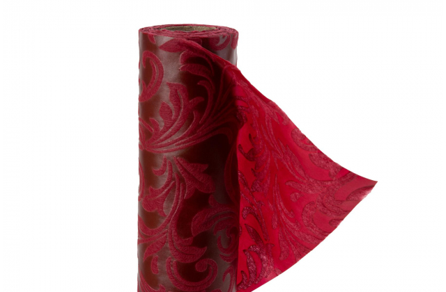 Vlizelin bordový 3D 50cm/4,5m