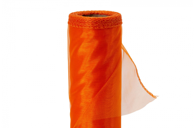 Organza oranžová stredná