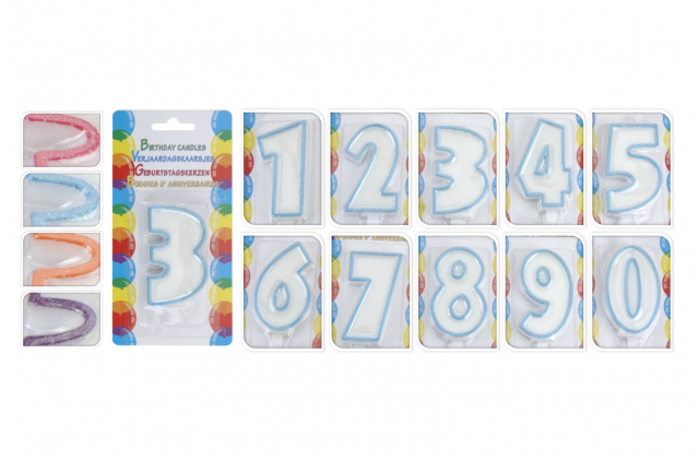 Sv.201294 Tortová sviečka číslo 25gr S37352010