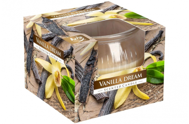 Sv.sklo SN69-349 Sviečka voňavá 80gr/18hod Vanilla dream