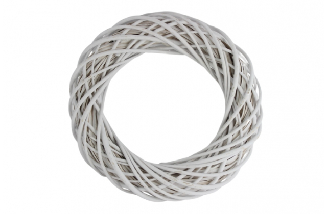 Veniec prútený 30cm WIANEK-30WH