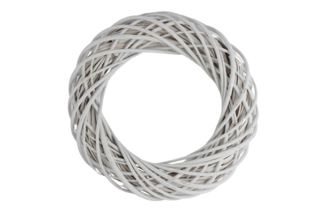 Veniec prútený 35cm WIANEK-35WH,LQ1M36-34W