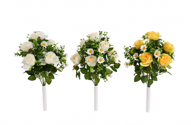 Kytica ruža díva, margarétka x 11