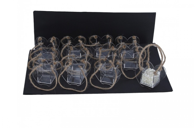 20WL0044 Krabička srdce plast.