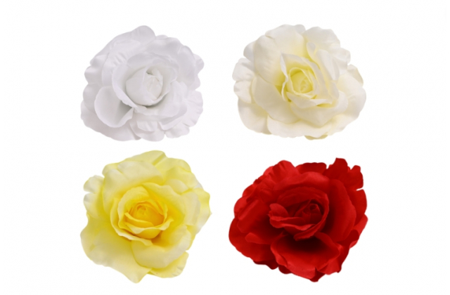 Umelé hlavy kvetov - vencovka RUŽA