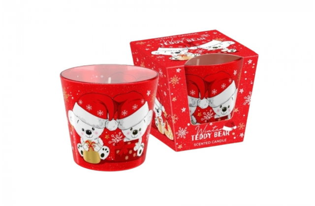 Sviečka Teddy Bear 115gr/30hod.