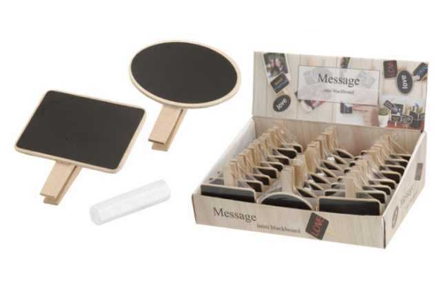 Tabuľka na štipci 7x7cm