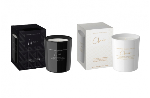 Sviečka For her&For him 220gr/43hod.