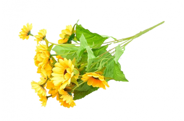 Umelá kytica slnečnica x 5