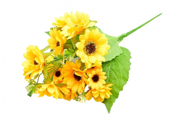 Umelá kytica slnečnica x 5