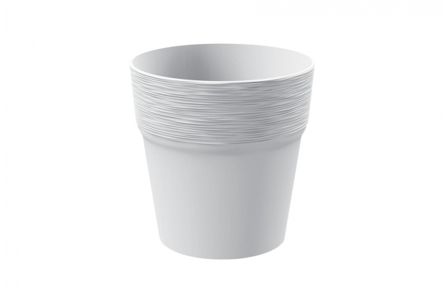 Kvetináč FURU biely 12 x 12,2