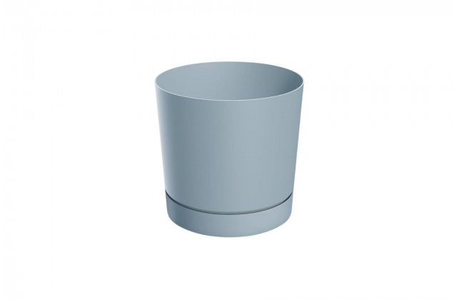 Kvetináč s podložkou DPOP110 TUBO P sivý
