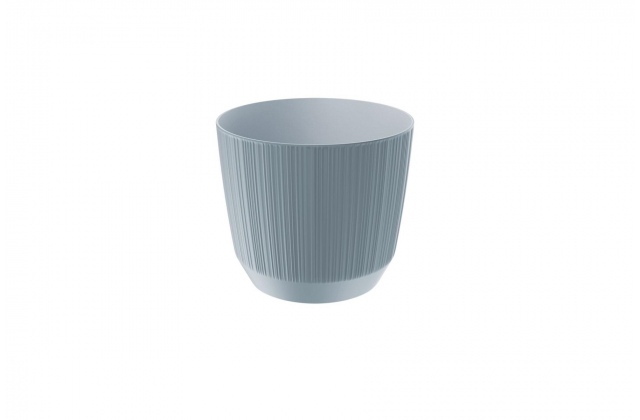 Kvetináč RYFO 12,6 x 10,8 sivý