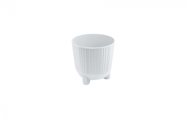 Kvetináč s nožičkami DRF150N biely