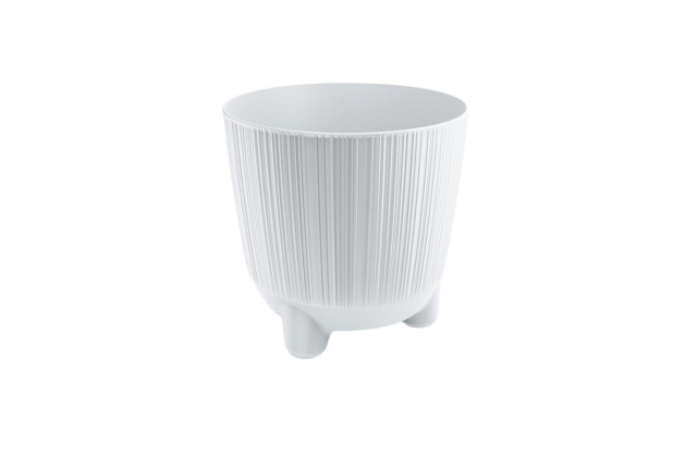 Kvetináč s nožičkami DRF170N biely