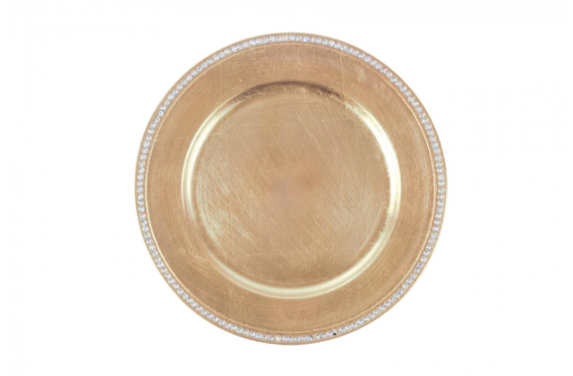 HM21310 Tanier podnos plast.zlaty