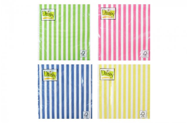 Servítky 33x33 cm Stripes