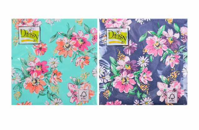 Servítky 33x33 cm Flowers