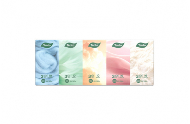 Tento Natural Soft (1bal.) 10x10 Hyg.vreckovky