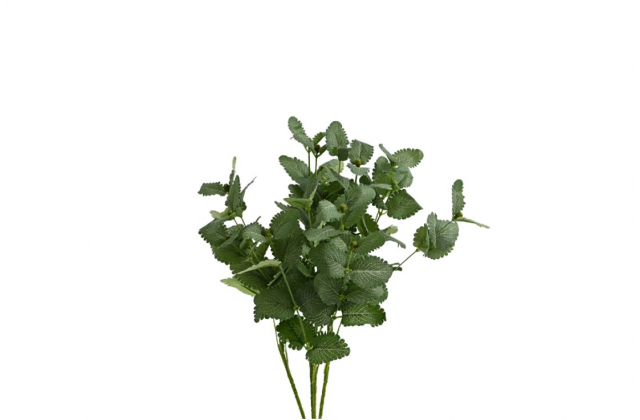 Kytica umelé lístky mäty x 4