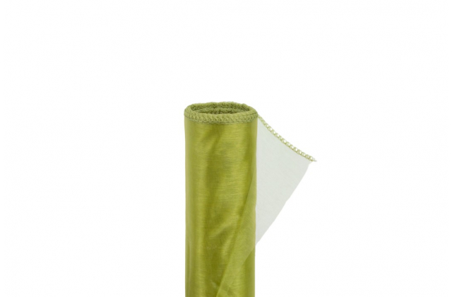 Organza sv. olivová stredná