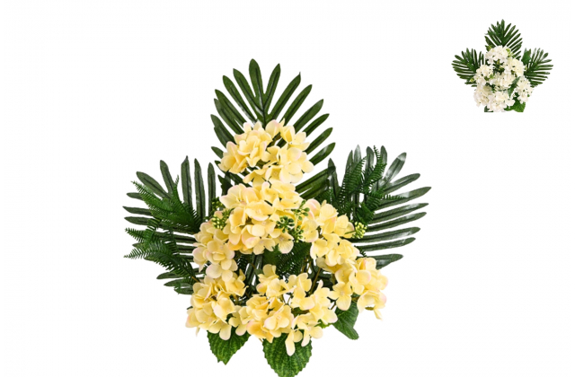 Kytica ruža, hortenzia ležatá x 13