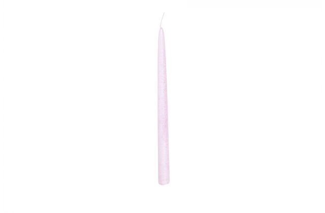 Sviečka konická 70gr jas. ružová